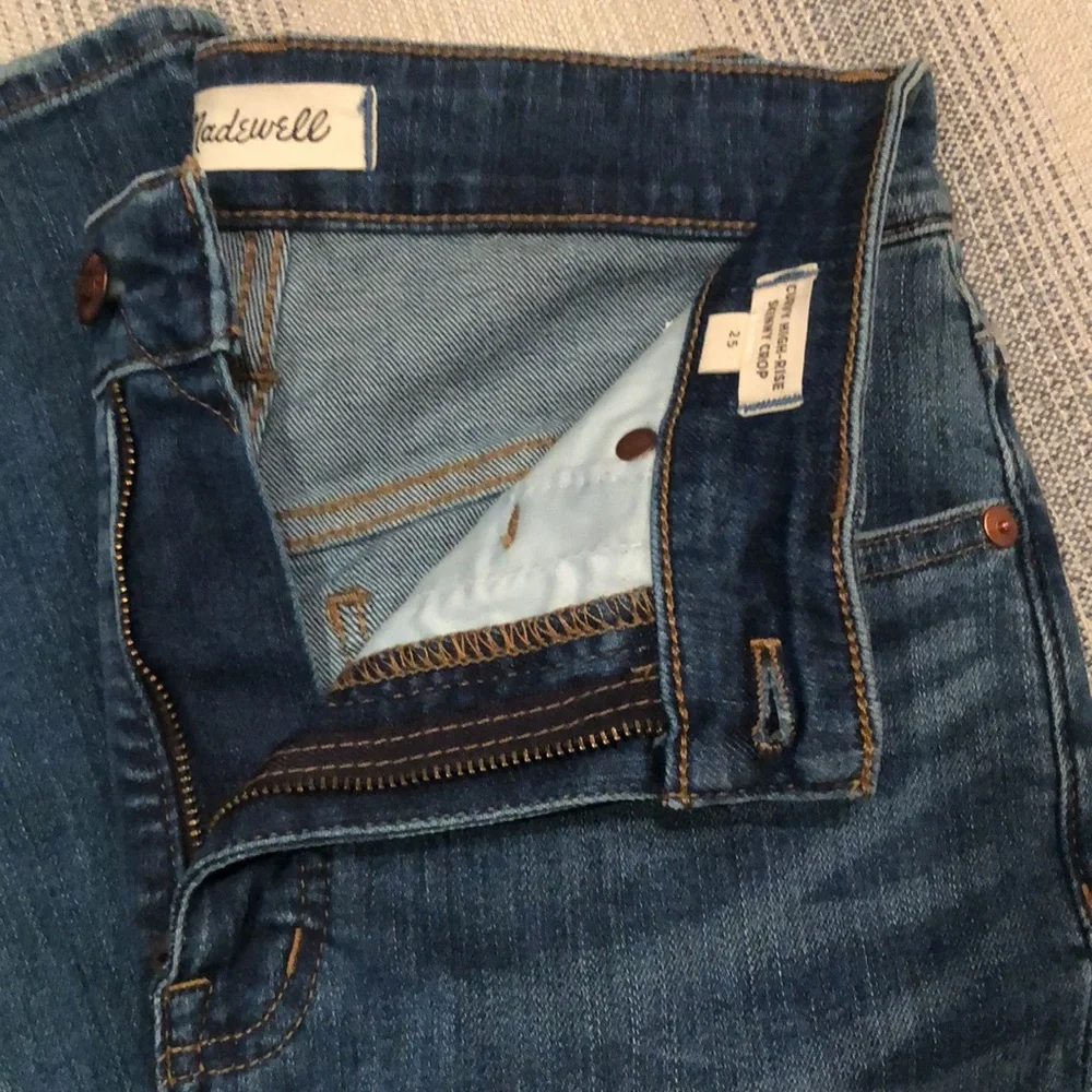 Madewell Curvy High-Rise Skinny Crop Jeans in Dalstrom Wash - Picture 7 of 7